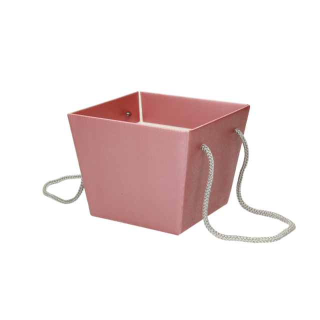 Кашпо "ПРЕМИУМ" 118*154*125 розовое 8062 10 шт./уп.    